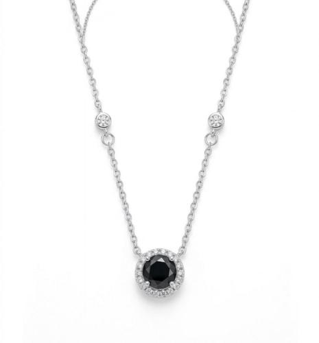 سنسال فضة الماس 1ct