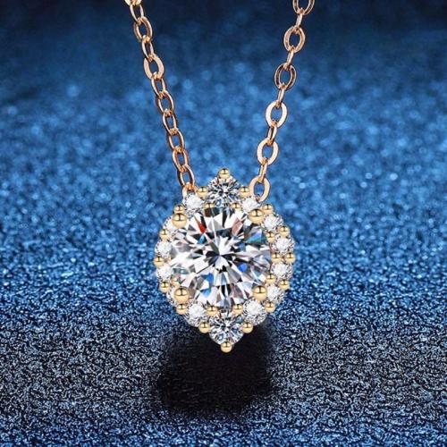 سنسال الماس MOISSANITE (1.00CT) GRA831
