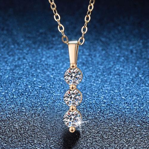 سنسال الماس MOISSANITE (1.00CT) GRA750