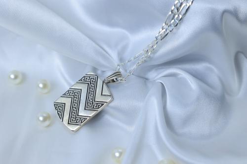 سنسال فضة رجالي