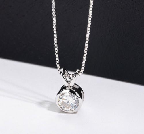 سنسال فضة الماس 1ct