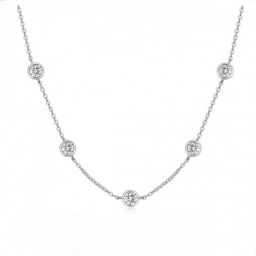 سنسال الماس MOISSANITE (2.50CT) GRA519