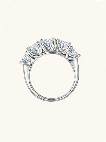 خاتم الماس MOISSANITE (3.60CT) GRA843