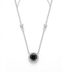 سنسال فضة الماس 1ct