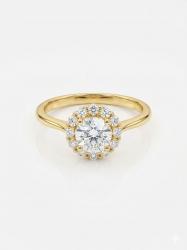 خاتم الماس MOISSANITE (1.00CT) GRA757